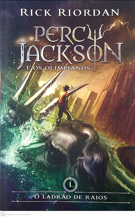 Livro o Ladrão de Raios - Percy Jackson e os Olimpianos Livro 1 Autor Riordan, Rick (2014) [usado]
