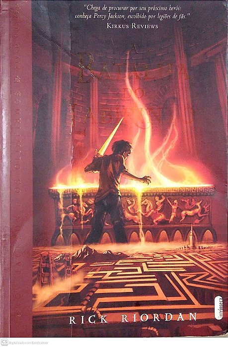 Livro a Batalha do Labirinto Autor Riordan, Rick (2010) [usado]