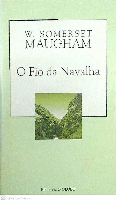 Livro o Fio da Navalha Autor Maugham, W. Somerset (2003) [usado]