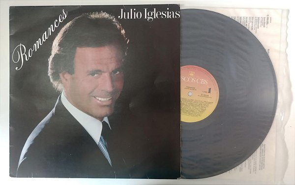 Disco de Vinil Romances - Lp 1989 Interprete Julio Iglesias (1989) [usado]