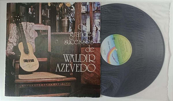Disco de Vinil os Grandes Sucessos - Lp 1968 Interprete Waldir Azevedo (1968) [usado]