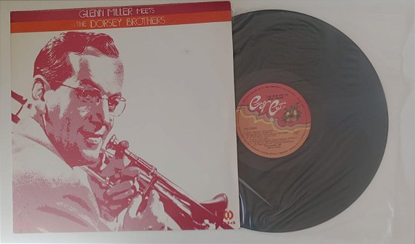 Disco de Vinil Glenn Miller Meets The Dorsey Brothers Interprete Glenn Miller (1979) [usado]