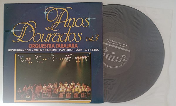 Disco de Vinil Anos Dourados Vol. 3 Interprete Orquestra Tabajara (1992) [usado]