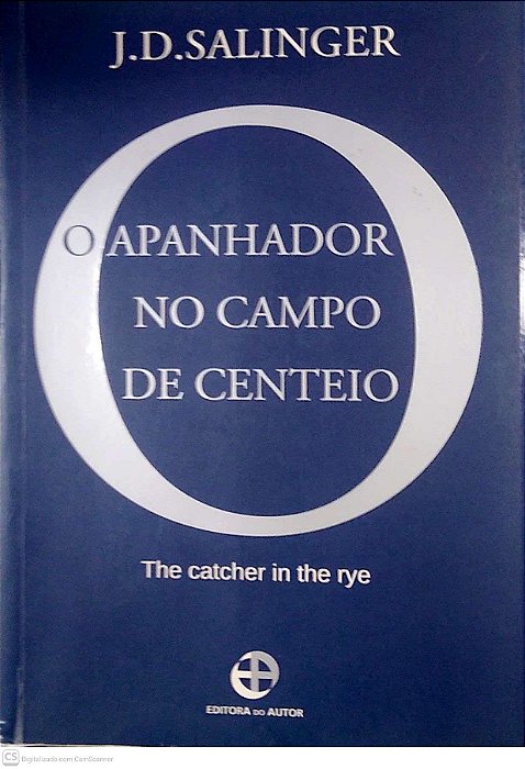 Livro o Apanhador no Campo de Centeio, Autor Salinger, J. D. (2015) [usado]