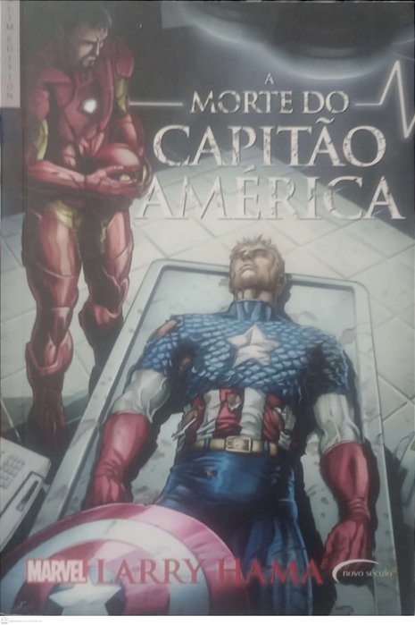 Livro Morte do Capitão América, a Autor Hama, Larry (2016) [seminovo]
