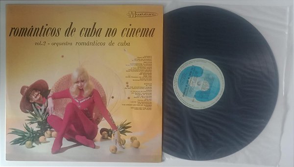 Disco de Vinil no Cinema Vol. 2 - Românticos de Cuba Interprete Orquestra Românticos de Cuba [usado]