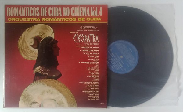 Disco de Vinil no Cinema Vol. 4 - Românticos de Cuba Interprete Orquestra Românticos de Cuba [usado]