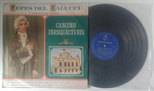 Disco de Vinil Canções Inesquecíveis Interprete Pepes Del Palucci e Orquestra [usado]