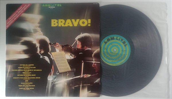 Disco de Vinil Bravo ! Lp 1975 Interprete Vários Artistas (1975) [usado]