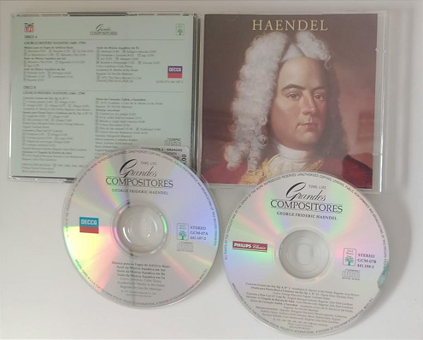 Cd Haendel - Coleção Grandes Compositores Interprete Orquestras (1988) [usado]
