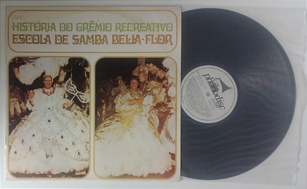 Disco de Vinil História do Grêmio Recreativo - Lp 1986 Interprete Escola de Samba Beija-flor (1986) [usado]