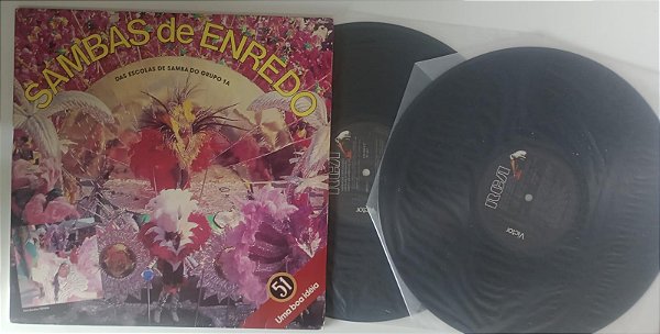 Disco de Vinil Carnaval 1988 Lp - Sambas de Enredo Interprete Grupo 1a, Escolas de Samba (1988) [usado]