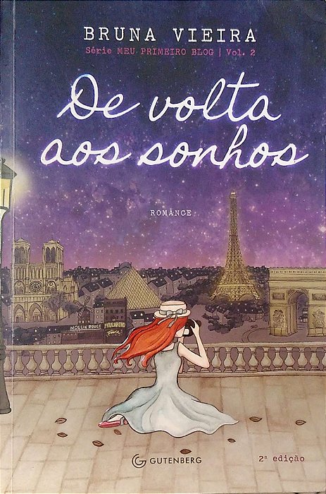 Livro de Volta aos Sonhos Autor Vieira, Bruna (2014) [usado]