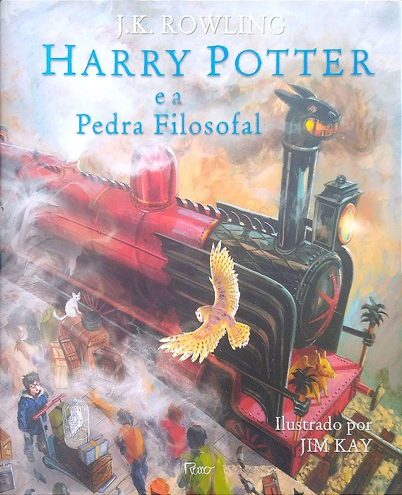 Livro Harry Potter e a Pedra Filosofal Ed. Ilustrada Autor Rowling, J. K. (2016) [usado]