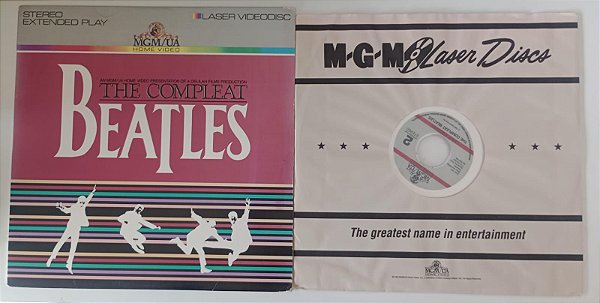 Disco de Vinil Laserdisc - The Compleat Interprete The Beatles (1983) [usado]