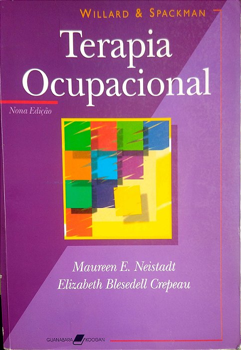 Livro Terapia Ocupacional Autor Willard & Spackman (2002) [usado]