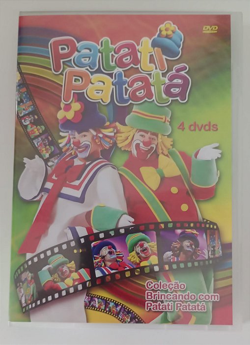 Dvd Patati Patata - 4 Dvds Coleção Editora [seminovo]