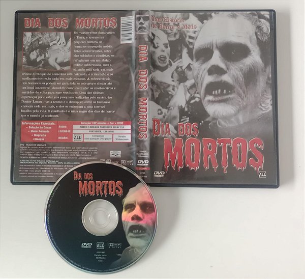 Dvd Dia dos Mortos Editora [seminovo]