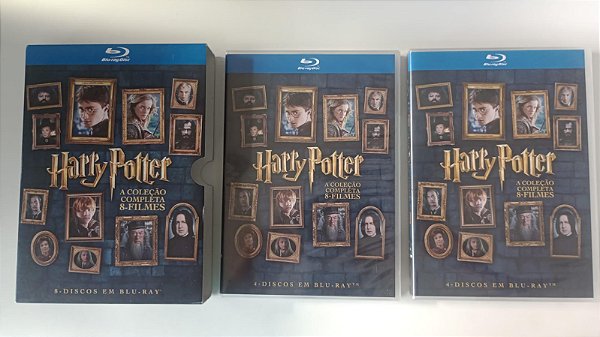 Dvd [box Blu-ray] Harry Potter - Coleção 8 Filmes Editora [seminovo]