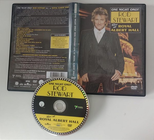 Dvd Rod Stewart - Live At Royal Albert Hall Editora [usado]