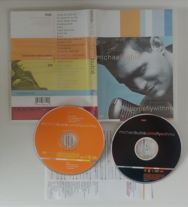 Dvd Michael Bublé - Come Fly With Me Cd e Dvd Editora [seminovo]