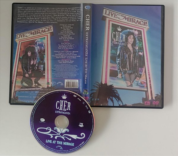 Dvd Cher - Extravaganza / Live At The Mirage Editora [seminovo]