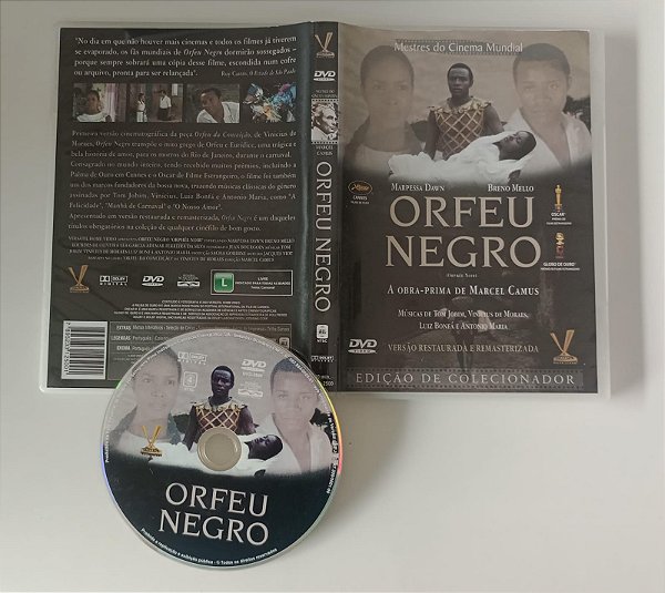 Dvd Orfeu Negro Editora [seminovo]
