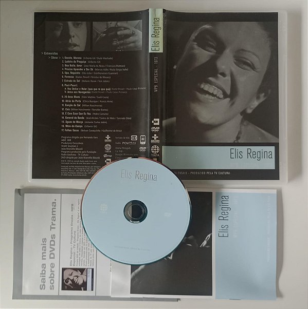 Dvd Elis Regina - Mpb Especial 1973 Editora [usado]