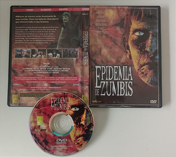 Dvd Epidemia de Zumbis Editora [usado]