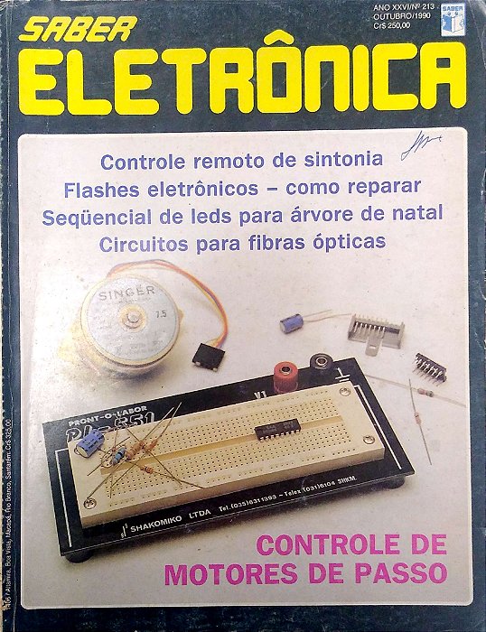Revista Saber Eletrônica Nº 213 - Ano Xxvi Autor (1990) [usado]