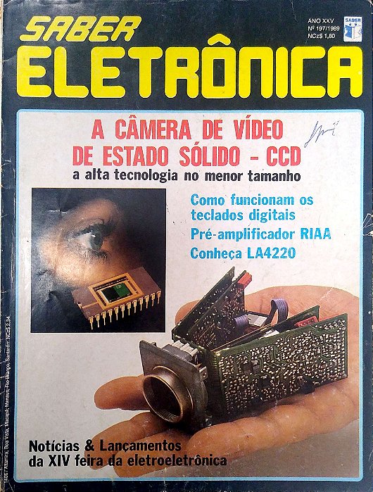 Revista Saber Eletrônica Nº 197 - Ano Xxv Autor (1989) [usado]