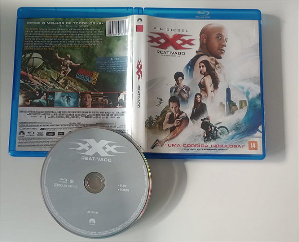 Dvd Blu-ray - Xxx Reativado Editora [usado]