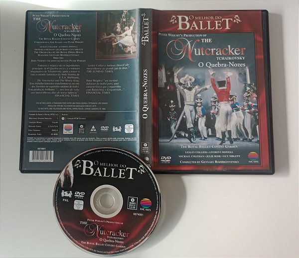 Dvd o Quebra-nozes - Tchaikovsky / o Melhor do Ballet Editora [seminovo]