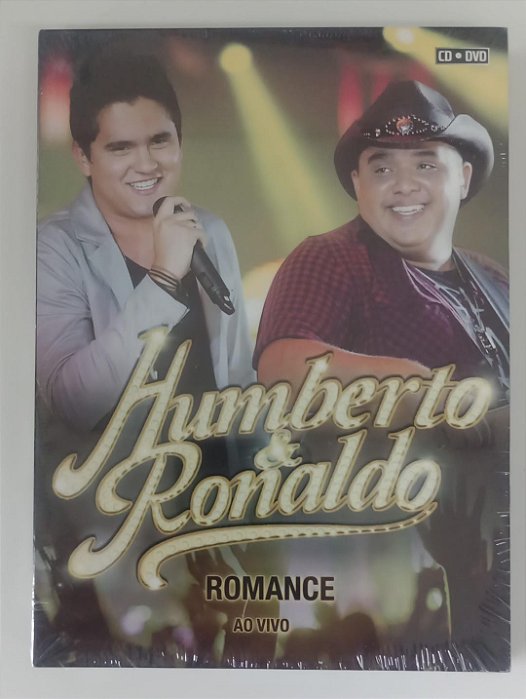 Dvd Humberto e Ronaldo - Romance ao Vivo Editora [novo]