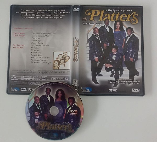 Dvd The Platters - a Very Special Night Editora [seminovo]