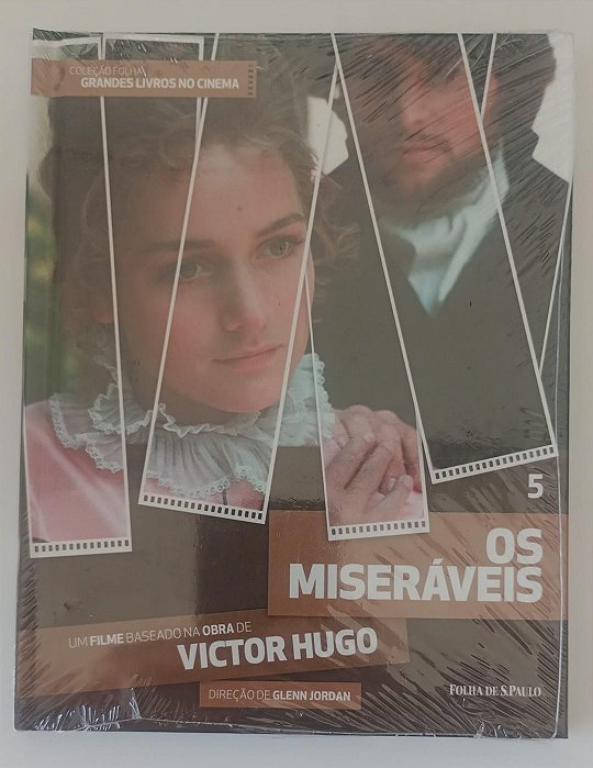 Dvd os Miseráveis (1978) - Colecao Grandes Livros no Cinema / Folha de Sp Editora [seminovo]