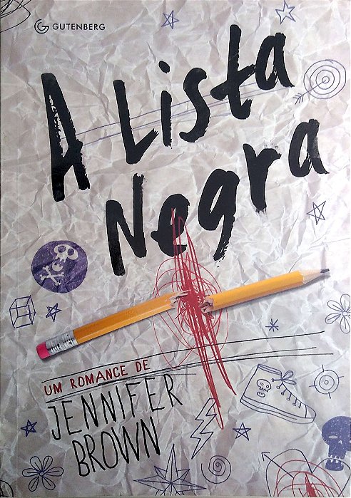 Livro a Lista Negra. Autor Brown, Jennifer (2012) [usado]