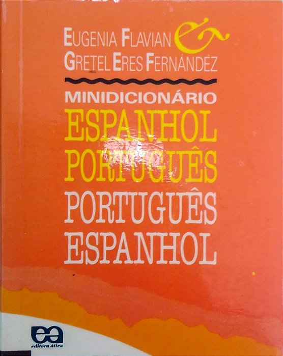 Livro Minidicionário (espanhol-português/português-espanhol) Autor Flavian, Eugenia [usado]