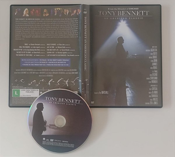 Dvd Tony Bennett - An American Classic Editora [usado]
