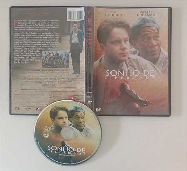 Dvd um Sonho de Liberdade Editora [seminovo]