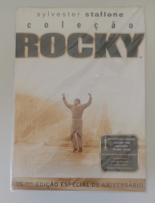 Dvd Rocky - Box Coleção 5 Filmes Editora [seminovo]