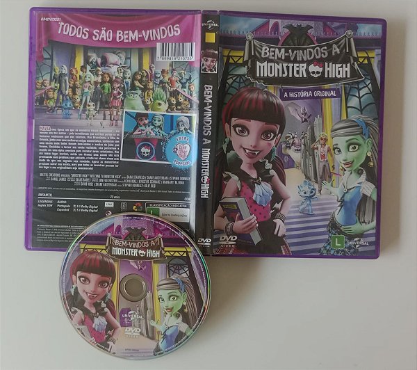 Dvd Monster High - Bem-vindos Editora [usado]