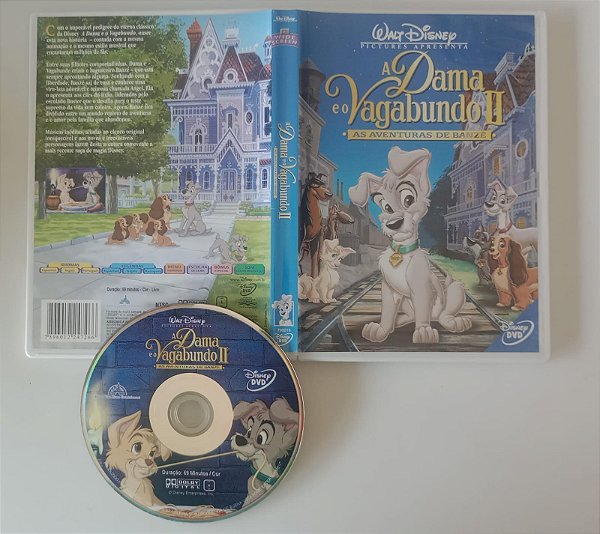 Dvd a Dama e o Vagabundo 2 Editora [usado]