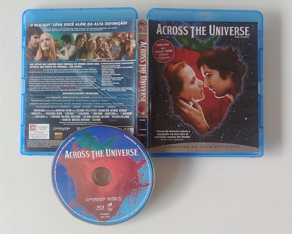 Dvd Blu-ray / Across The Universe Editora [seminovo]