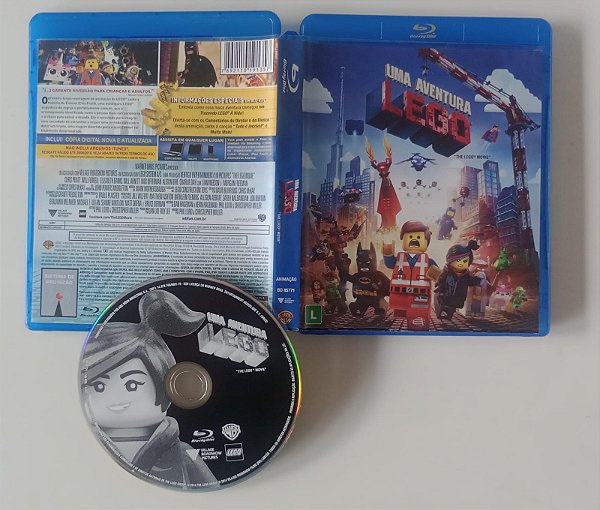 Dvd Blu-ray / Uma Aventura Lego Editora [seminovo]
