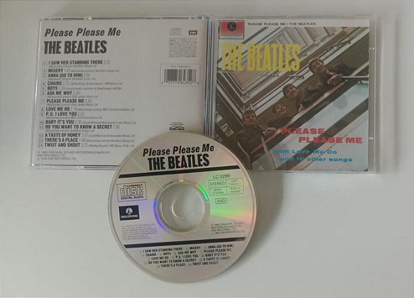 Cd Please Please Me Interprete The Beatles (1994) [seminovo]