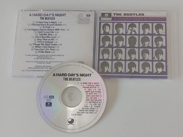 Cd a Hard Day''s Night Interprete The Beatles (1988) [usado]