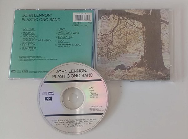 Cd John Lennon / Plastic Ono Band Interprete John Lennon e Plastic Ono Band (1999) [usado]