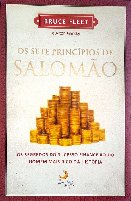 Livro os Sete Princípios de Salomão Autor Fleet, Bruce (2010) [usado]