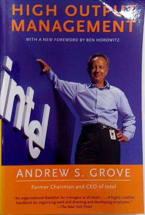 Livro High Output Management Autor Grove, Andrew S. (2015) [usado]